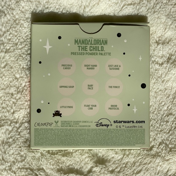 ColourPop Mandalorian The Child Eyeshadow Palette - Picture 6 of 6
